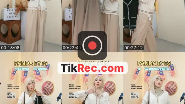 TikTok live: DESIGN TREND BARU MASUK !!! by @pandaeyesofficialstore