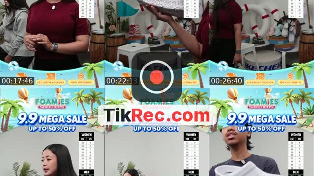 TikTok live: FOAMIES MERDEKA SALES!! by @skechersmyfoamies