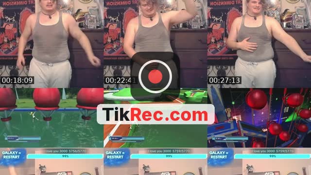 United States TikTok live: Wii-Kinecting by @legitshadow6