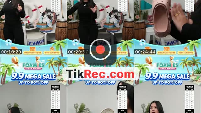 TikTok live: FOAMIES PAYYY DAYYY SALES!! by @skechersmyfoamies