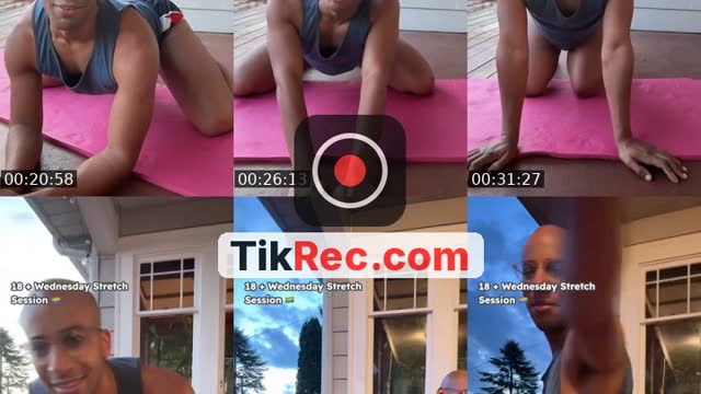 TikTok live: 18+ 🏳️‍🌈 | Wednesday Stretches by @mrm_stretching