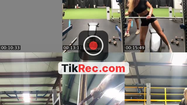 TikTok live: 5-9am glute station classes by @liaconno