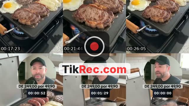 TikTok live: Bifeira Chapa de fogão by @pedrocaldasshop
