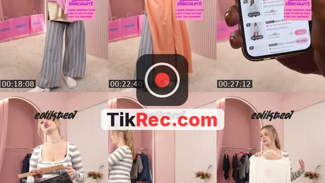 TikTok live: The September Edit 🤍 by @edikted