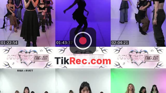 TikTok live: *GIRL GROUP IN TRAINING!* by @hyperescofficial
