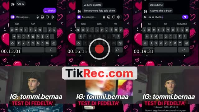 TikTok live: TEMPTATION TOMMY ig:tommi.bernaa by @tommibernaa