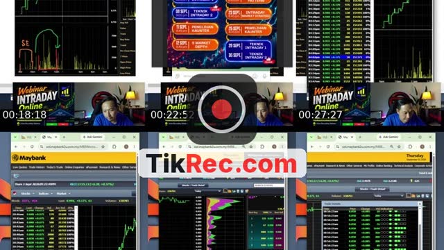 TikTok live: Kelas Saham : Volume Jerung!! by @hanafi.tasma