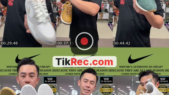 TikTok live: NIKE by @johnlone_88
