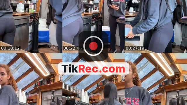 TikTok live: At coffee stand by @sadie360mae