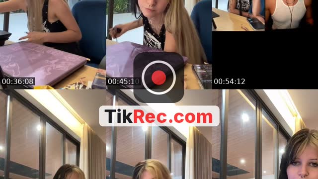 TikTok live: Just doin shyt 🎀 by @cyberbunniex