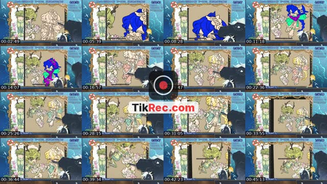 TikTok live: drawing || brush link on bio by @uoojismh