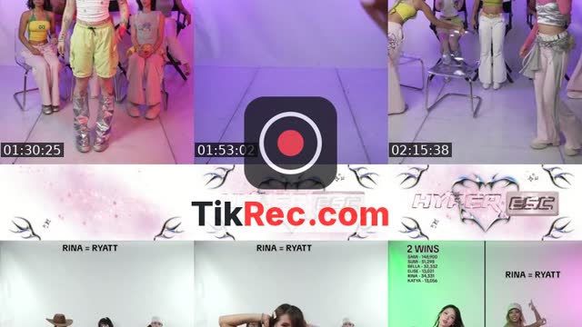 TikTok live: *GIRL GROUP IN TRAINING!* by @hyperescofficial
