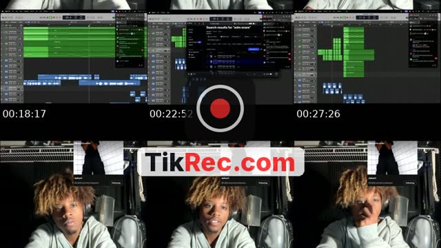 TikTok live: making music by @daikariii