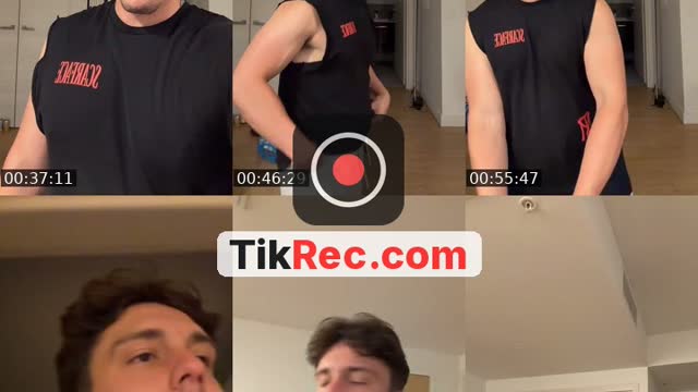 TikTok live: workoutchill by @chaseadamsxo