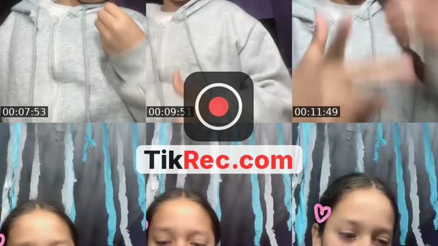 TikTok live: despertando gente en la pijamada by @lara.bazan78