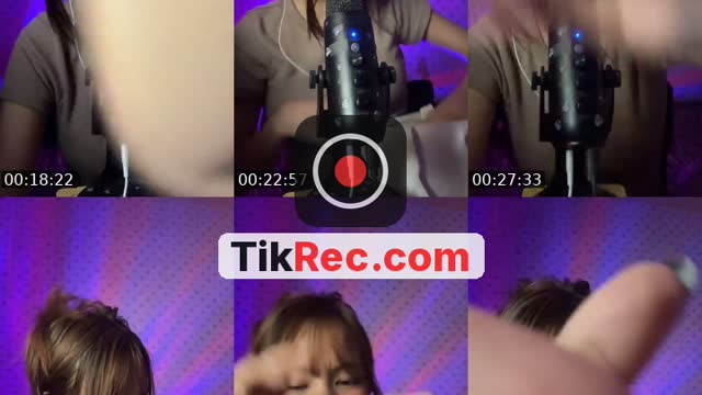 TikTok live: asmr by @anothakyinn