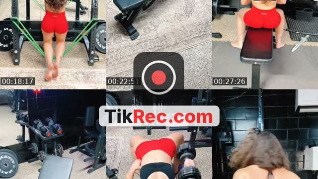 TikTok live: German volume training by @natty_nat_1