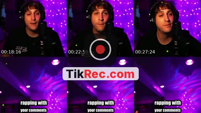 TikTok live: freestyling your comments by @itscvsper
