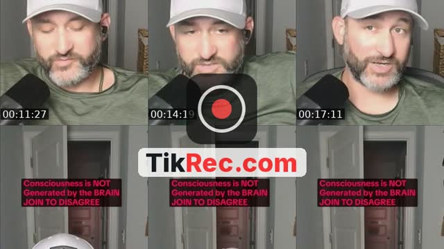 TikTok live: Science cnt expln consciousness by @alexk_philosophy