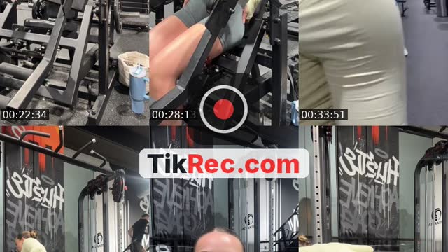 TikTok live: Cardio and booty isolation by @itsamandafit