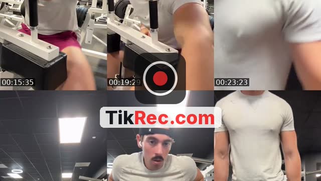 TikTok live: It’s the weekend! Leg day!! by @maybeautii
