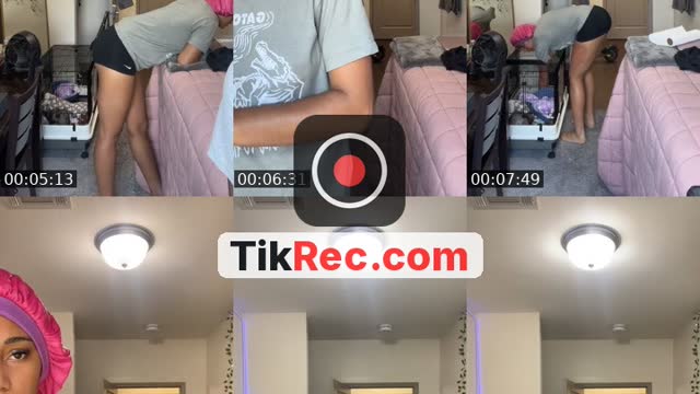 TikTok live: Clean w me by @alline_pimpin