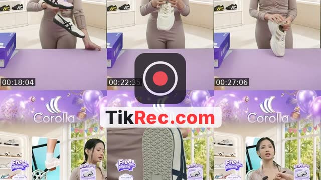 TikTok live: Corolla MY Sale x Zaiffa by @corollashoes.official.my