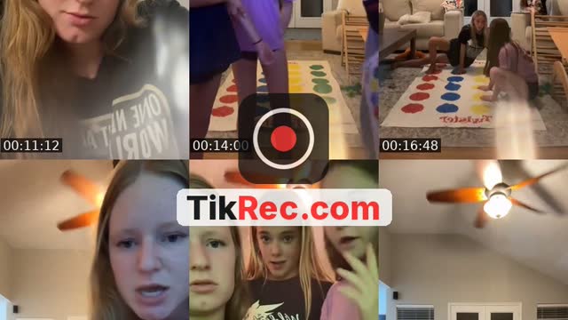 TikTok live: Twister by @gwk779