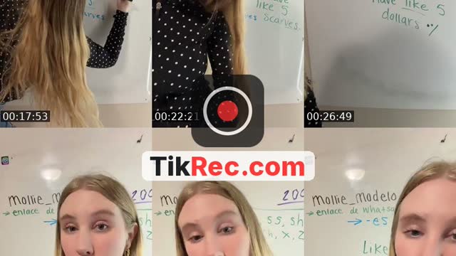 TikTok live: Aprende ingles by @missmollita