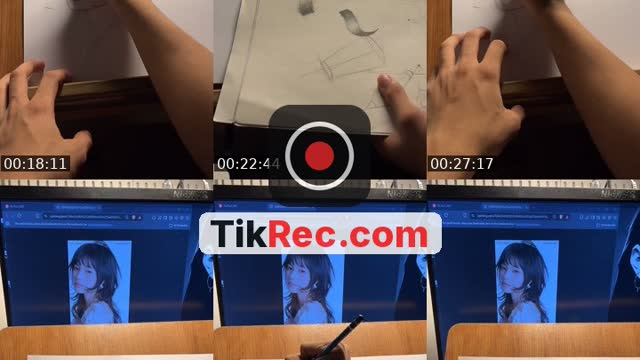 TikTok live: face tutorial/loomis method by @cedrickplopinio