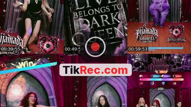 TikTok live: VIERNES DE DARK QUEENS by @darkqueensmx