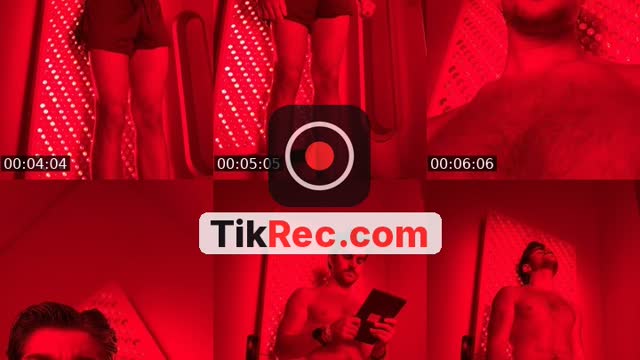 TikTok live: Cold plunge/red light therapy by @nourishwithlance