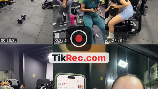 TikTok live: Gym by @_diandrita_ruiz_