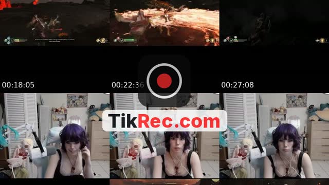 TikTok live: gpod of war valkriesss by @chickenburger_baby