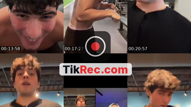 TikTok live: chest day w colin by @basetxraofi