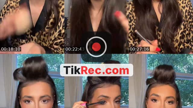 TikTok live: grwm by @giuliamalbuquerque