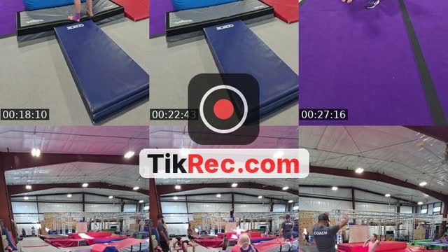 TikTok live: Saturday Classes by @tumbleshapeshifter
