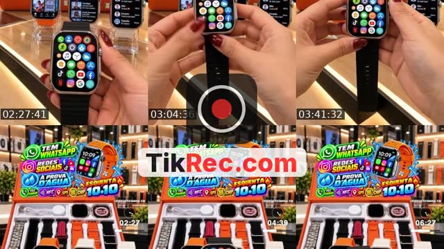 TikTok live: Relógio Inteligente by @cludio.garcia54