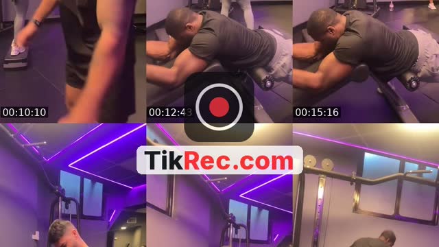TikTok live: אימון חזה עם לאון by @the._standard