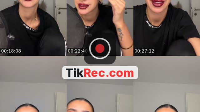 @sarameels TikTok live
