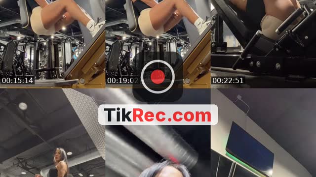 TikTok live: Entrenando gym 🏋️‍♀️ by @l02060755wh5
