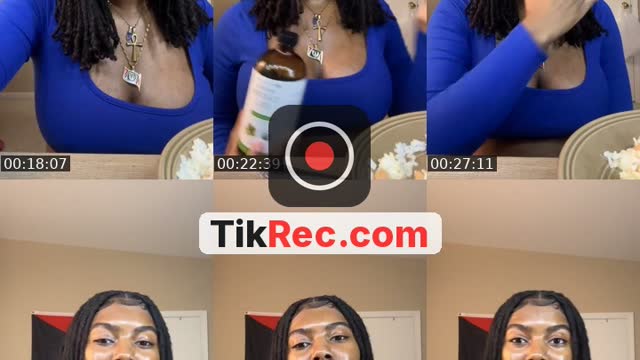 TikTok live: come say hey to the princess🩷 by @blackgurlmya