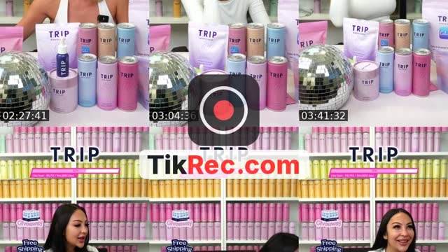 TikTok live: Find your Calm with TRIP ✨ by @trip.drinks
