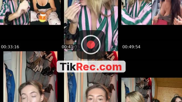 TikTok live: grwm by @chlo_in_nyc