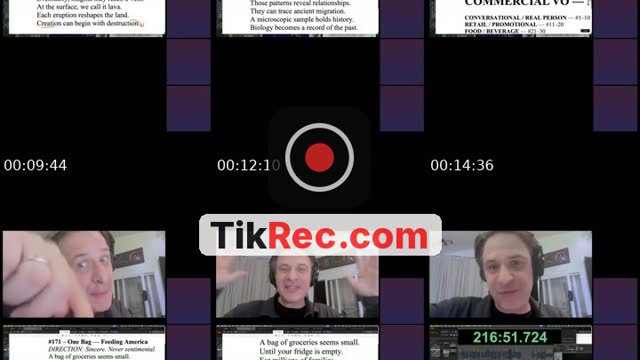 TikTok live: open audition commercial vo by @mad.vo