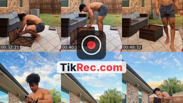 TikTok live: Putting together some furniture. by @theeshawnraymond