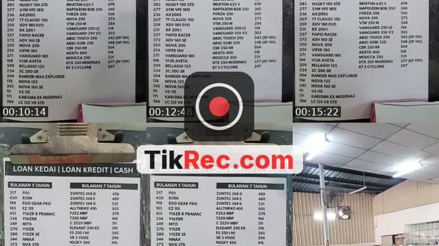 TikTok live: Motor readystock by @faarhhann95