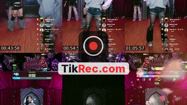 TikTok live: LUNESILLO by @darkqueensmx
