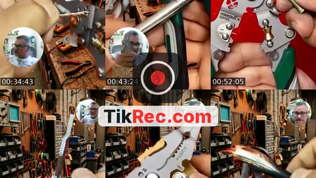 TikTok live: 28 em 1 Alicate Automático De by @julioartesanato