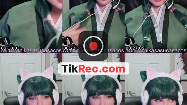 TikTok live: maomao cosplay stream! by @mikasa.su.casa_